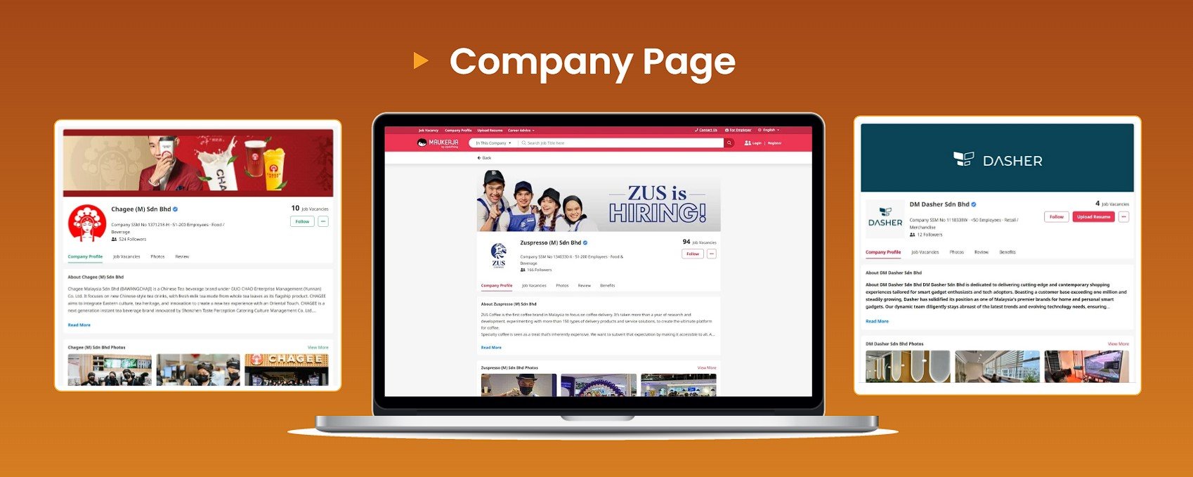 showcase company profile